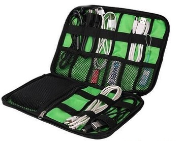 Etui na kable organizer na pendrive karty dyski