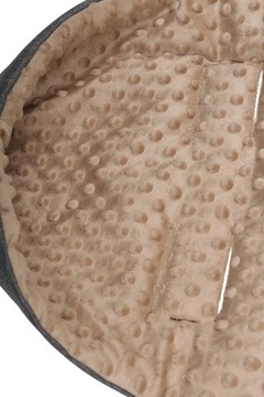 ТЕПЛЫЙ СПАЛЬНЫЙ МЕШОК ДЛЯ КОЛЯСКИ MINKY BABYMAM С КАПЮШОНОМ