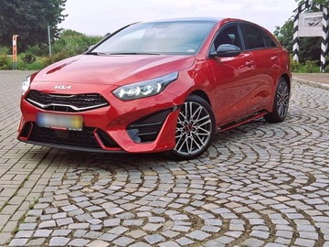 Kia Proceed Shooting Brake Facelifting 1.6 T-GDI 204KM 2023 Kia ProCeed GT LINE 1.6T 204KM FULL LED Panorama Kamera Aktywne wydechy