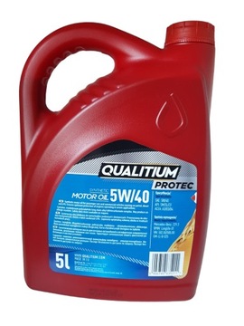 Масло Qualitium Protec 5 л 5W-40 5W40 + ополаскиватель K2
