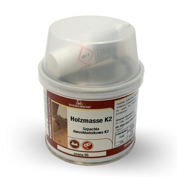Szpachla do drewna Holzmasse K2 Borma Wachs - Sosna (05) 125ml
