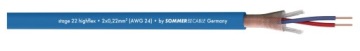 МИКРОФОННЫЙ КАБЕЛЬ SOMMER STAGE СИНИЙ 1м