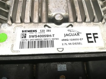 JAGUAR S-TYPE ŘÍZENÍ / MODUL ECU 2.7 D DIESEL 152KW (207 HP) 5WS40059H-T