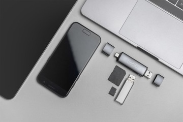 Digitus Card Reader 3-порт USB-C USB 3.0