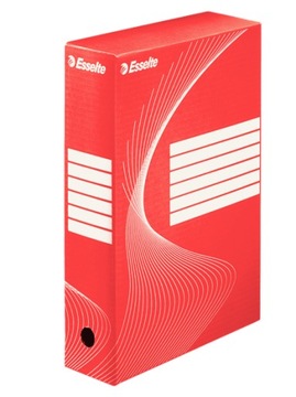 Pudełko PUDŁO archiwizacyjne karton 80mm ESSELTE