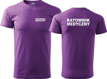 Koszulka RATOWNIK MEDYCZNY męska Koszulki dla Ratownika Medycznego M