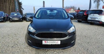 Ford C-MAX II Grand C-MAX Facelifting 1.0 EcoBoost 125KM 2017 Ford Grand C-MAX 1.0i 125kM Klima Asystent Temp.Grzane Kierownica Navi GOT, zdjęcie 1