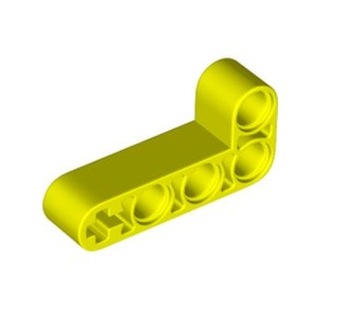 Lego Technic 32140 liftarm 2x4 żółty neon