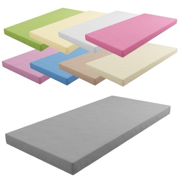 Prześcieradło do Łóżeczka Łóżka 180x80 z Gumką Bawełna Jersey KOLORY
