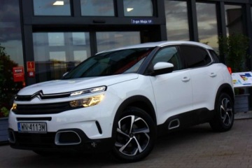 Citroen C5 Aircross I SUV 1.6 PureTech 181KM 2019 Citroen C5 Aircross 1.6 180KM Salon Polska ASO 56 TYS KM Bezwypadkowy Nowe, zdjęcie 2