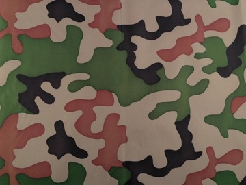 Ortalion wodoodporny MORO Poliester Kamuflaż Camo