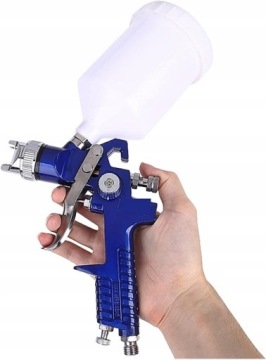 HVLP мини краскопульт 1.4 мм для компрессора + бак