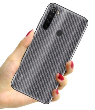 FOLIA OCHRONNA CARBON NA TYŁ DO REDMI NOTE 8T