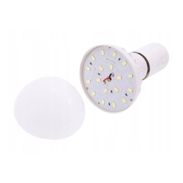 LAMPA LED 12V Z ZACISKAMI DO AKUMULATORA BLACKOUT