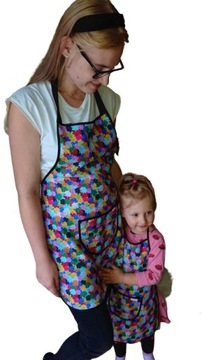 ДЕТСКИЙ ФАРТУК КУХОННЫЙ ФАРТУК ДЛЯ РЕБЕНКА 6-8 лет, детский сад, школа
