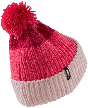 CZAPKA ZIMOWA PUMA BEANIE CIEPŁA POMPONEM 56-60 cm