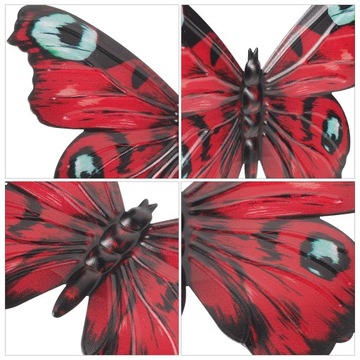 БАБОЧКА 3D УКРАШЕНИЕ СТЕНЫ МЕТАЛЛИЧЕСКИЕ ПОДВЕСКИ