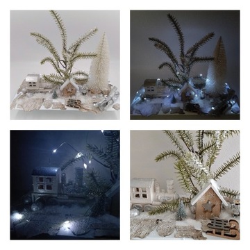 РОЖДЕСТВЕНСКИЙ СТОЛ КРЕМОВЫЙ КАНУН СВЕЧА ПОДСТАВКА ПОДАРОК