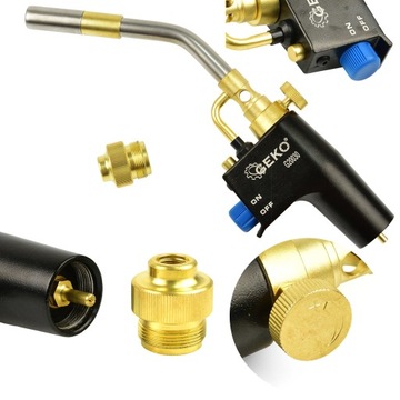 Palnik gazowy na propan/MAPP + adapter (20)