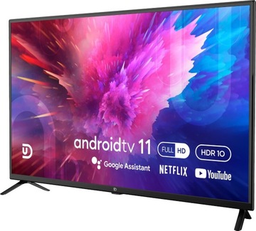 UD TV 40 дюймов Full HD Android Smart TV WIFI Netflix YouTube Черный