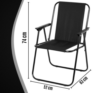 ТУРИСТИЧЕСКИЙ САД, ПЛЯЖ, РЫБАЛКА, СТУЛ, СКЛАДНОЙ ЧЕРНЫЙ СТУЛ, СТУЛ
