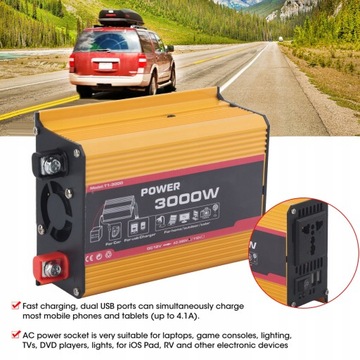 3000Вт 12В 220В ИНВЕРТОР ЧИСТОЙ СИНУСОСНОЙ ВОЛНЫ