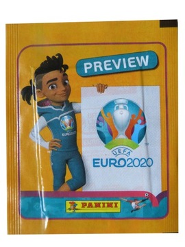 PANINI UEFA EURO 2020 PREVIEW ORYGINALNE SASZETKI NAKLEJKI PIŁKARSKIE
