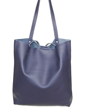 TOREBKA SKÓRZANA SHOPPER BAG 100% SKÓRA NATURALNA