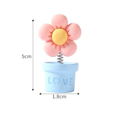 Статуя автомобиля, фигурка из смолы, коллекция подарков, самоклеющееся украшение для стола, синий цвет