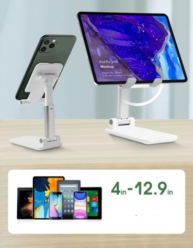 STOJAK Podstawka UCHWYT na TABLET TELEFON na Biurko SKŁADANA 4-13