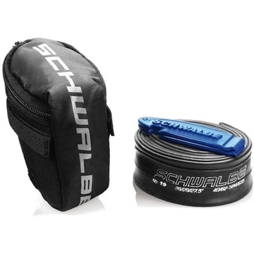 Torebka podsiodłowa Schwalbe + dętka SV19 27.5/29