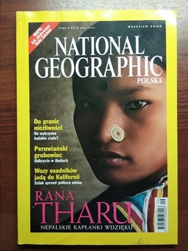 National Geographic Polska Nr 9/2000 spis treści