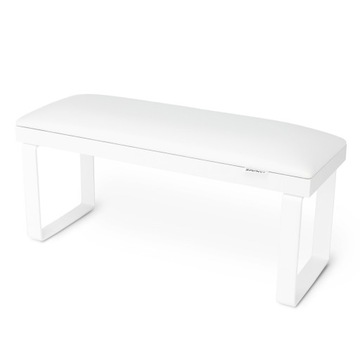 Podpórka podkładka pod dłoń do manicure Loft Total White na białych nóżkach