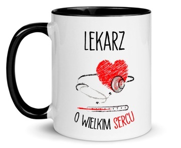 KUBEK KOLOROWY DLA LEKARZA Z IMIENIEM