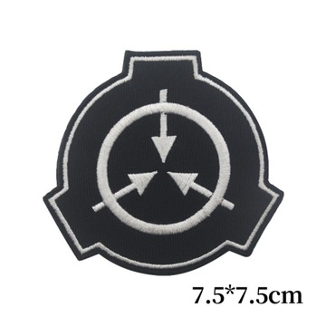 SCP Foundation naszywki do haftu gra taktyczna opa