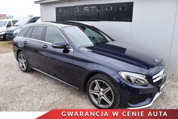Mercedes Klasa C W205 Kombi 200 184KM 2015 Mercedes-Benz Klasa C AMG SkoraElektryka El. klapa Panorama-Dach Asystent, zdjęcie 37