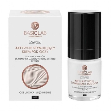 Basiclab krem aktywnie stymulujący pod oczy 18 ml
