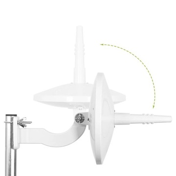 Антенна цифрового наземного телевидения DVB-T2 с фильтром LTE 5G, внешняя