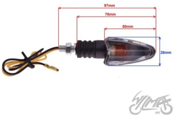 УКАЗАТЕЛЬ ПОВОРОТА ОВАЛЬНЫЙ ПРАВЫЙ ПЕРЕДНИЙ 12V10W