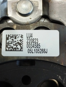 AUDI S3 A3 8Y 2.0 TFSI KOLO DVOUHMOTNÉ SPOJKA 05L105266J