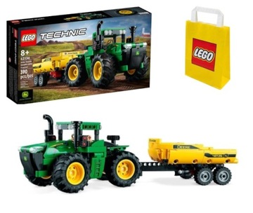 KLOCKI LEGO | TECHNIC 42136 TRAKTOR JOHN DEERE 9620R 4WD DLA DZIECKA +TORBA