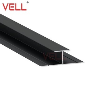 Listwa łącząca profil „H” czarna Aluminiowy 260cm