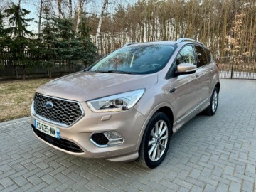 Ford Kuga II SUV Facelifting 1.5 EcoBoost 150KM 2017 Ford Kuga VIGNALE 150KM Led Xenon Android Auto Kamera Oryginalny Lakier, zdjęcie 4