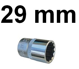 Nasadka 1/2'' 12-kątna 29mm S04H4929 Jonnesway