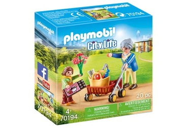 PLAYMOBIL 70194 BABCIA Z CHODZIKIEM