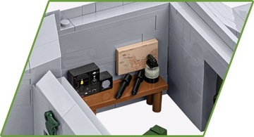 Блоки Cobi 3136 Немецкий бункер REGELBAU 667 Немецкий приют Bunier