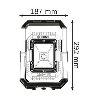 BOSCH LAMPA AKUMULATOROWA GLI 18V-1900 SOLO