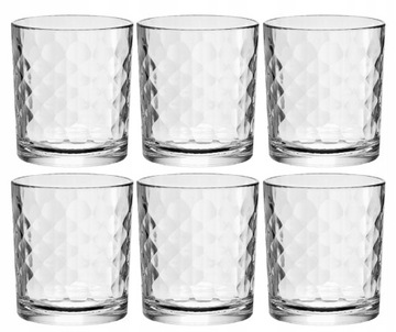 ZESTAW SZKLANEK DO NAPOJÓW WODY 18 SZT SZKLANKI