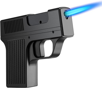 PAPIEROŚNICA 10 PAPIEROSÓW ZAPALNICZKA PISTOLET