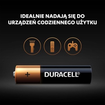 18 щелочных батареек DURACELL Basic AA LR6